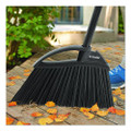 Outdoor Powercorner Angle Broom, 48" Handle, Black/gray