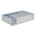 High-density Waste Can Liners, 33 Gal, 11 Mic, 33 X 40, Natural, Roll, 25 Bags/roll, 20 Rolls/carton