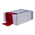 Healthcare Biohazard Printed Low-density Can Liners, Biohazard, 45 Gal, 1.3 Mil, 40 X 46, Red, Flat Pack, 200/carton