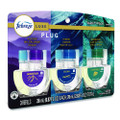 Plug Air Freshener Refills, Mountain/ocean/rainforest, 2.63 Oz, 3/pack, 6 Packs/carton