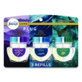 Plug Air Freshener Refills, Mountain/ocean/rainforest, 2.63 Oz, 3/pack, 6 Packs/carton