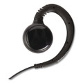 Swivel Monaural Over The Ear Earpiece With In-line Microphone And Push-to-talk, Black