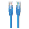 Cat5e Snagless Patch Cable, Rj45 Connectors, 3 Ft., Blue