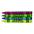 Crayons, 4 Assorted Colors, 4/box, 12 Boxes/pack