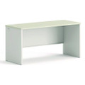 38000 Series Desk Shell, 60" X 24" X 30", Light Gray/silver