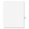 Preprinted Legal Exhibit Side Tab Index Dividers, Avery Style, 10-tab, 16, 11 X 8.5, White, 25/pack, (1016)
