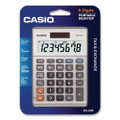 Ms80b 8-digit Battery And Solar Basic Calculator, Lcd, Silver