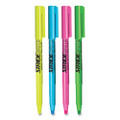 Stridebrite Stick Highlighters, Assorted Ink Colors, Chisel Tip, Assorted Barrel Colors, 24/pack