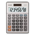 Ms80b 8-digit Battery And Solar Basic Calculator, Lcd, Navy Blue