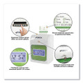 Ub1000 Electronic Non-calculating Time Clock Bundle, Lcd Display, Beige/green