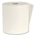 Recycled Hardwound Paper Towels, 1-ply, 7.87" X 900 Ft, White, 6 Rolls/carton