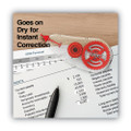 Correction Tape Dispenser, Non-refillable, 1/5" X 315", 2/pack