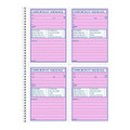 Important Message Book, Two-part Carbonless, 4 Forms/sheet, 200 Forms Total
