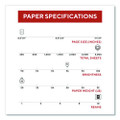 Multipurpose Paper With Colorlok Technology, 96 Bright, 20 Lb Bond Weight, 8.5 X 11, White, 500 Sheets/ream, 10 Reams/carton