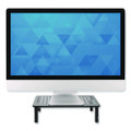 Adjustable Desktop Monitor Riser, For Up To 32" Monitors, 14.57" X 9.25" X 5.51", Black, Supports 44 Lb