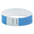 Security Wristbands, Sequentially Numbered, 10" X 0.75", Blue, 100/pack Security Wristbands, Sequentially Numbered, 10" X 0.75", Blue, 100/pack