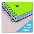 Spiral Notebook, Quadrille Rule (4 Sq/in), Randomly Assorted Cover Color, (100) 10.5 X 8 Sheets