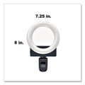 Universal Ring Light, 3" Dia, Black