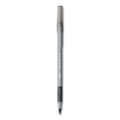 Round Stic Grip Xtra Comfort Ballpoint Pen, Stick, Medium 1 Mm, Black Ink, Gray/black Barrel, 144/pack