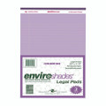 Enviroshades Legal Notepads, 50 Orchid 8.5 X 11 Sheets, 3/pack Enviroshades Legal Notepads, 50 Orchid 8.5 X 11 Sheets, 3/pack