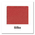 Patient File Pocket, Letter Size, Red, 50/box