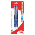 Quicker Clicker Mechanical Pencil, 0.7 Mm, Hb (#2), Black Lead, Blue Barrel, 2/pack Quicker Clicker Mechanical Pencil, 0.7 Mm, Hb (#2), Black Lead, Blue Barrel, 2/pack