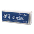 S.f. 1 Standard Staples, 0.25" Leg, 0.5" Crown, Steel, 5,000/box, 3 Boxes/pack