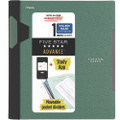 Advance Wirebound Notebook, Two Pockets, 1-subject, Medium/college Rule, Randomly Assorted Cover Color, (100) 11 X 8.5 Sheets