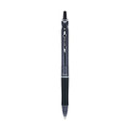 Acroball Colors Advanced Ink Hybrid Gel Pen, Retractable, Medium 1 Mm, Black Ink, Smoke/black Barrel, Dozen