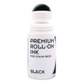 Premium Roll-on Ink, 2 Oz, Black