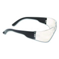 Zenon Z12 Rimless Indoor/outdoor Optical Eyewear, Scratch-resistant, Black Plastic Frame, Clear Polycarbonate Lens