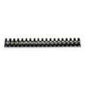Plastic Comb Bindings, 1 1/2" Diameter, 340 Sheet Capacity, Black, 50/pack