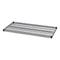 Industrial Wire Shelving Extra Wire Shelves, 48w X 24d, Black, 2 Shelves/carton