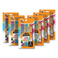 Xtra-smooth Bright Edition Mechanical Pencils, 0.7 Mm, Hb (#2), Black Lead, Assorted Barrel Colors, 24/pack, 6 Packs/carton Xtra-smooth Bright Edition Mechanical Pencils, 0.7 Mm, Hb (#2), Black Lead, Assorted Barrel Colors, 24/pack, 6 Packs/carton