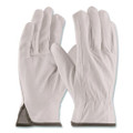 Top-grain Pigskin Leather Drivers Gloves, Economy Grade, X-large, Gray