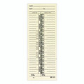 Time Cards For Acroprint, Amano And Lathem Time Clocks, One Side, 3.38" X 9", 200/pack