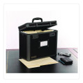Locking Personal File Tote, Letter, 7.25 X 13.75 X 12.5, Tactical Black
