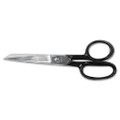 Hot Forged Carbon Steel Shears, 7" Long, 3.13" Cut Length, Black Straight Handle Hot Forged Carbon Steel Shears, 7" Long, 3.13" Cut Length, Black Straight Handle