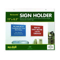 Acrylic Sign Holder, Horizontal, 11 X 8.5, Clear