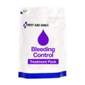 12-piece Bleeding Control Treatment Pack, 12 Pieces, Resealable Plastic Bag