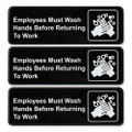Indoor/outdoor Restroom With Braille Text, 6" X 9", Black Face, White Graphics, 3/pack Indoor/outdoor Restroom With Braille Text, 6" X 9", Black Face, White Graphics, 3/pack