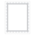 Premium Certificates, 8.5 X 11, White/silver With Spiro Silver Foil Border,15/pack