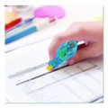 Wite-out Brand Mini Correction Tape, Non-refillable, Blue/purple/yellow Applicators, 0.2" X 314.4", 3/pack