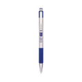 G-301 Gel Pen, Retractable, Medium 0.7 Mm, Blue Ink, Stainless Steel/blue Barrel, 2/pack
