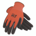 Kev Hi-vis Seamless Knit Kevlar Gloves, Large, Red/black Kev Hi-vis Seamless Knit Kevlar Gloves, Large, Red/black