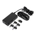 Semi-slim Laptop Charger For Various Devices, 90 W, Black Semi-slim Laptop Charger For Various Devices, 90 W, Black