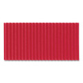 Corobuff Corrugated Paper Roll, 48" X 25 Ft, Flame Red