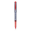 V Razor Point Liquid Ink Porous Point Pen, Stick, Extra-fine 0.5 Mm, Red Ink, Gray/translucent Red Barrel, Dozen
