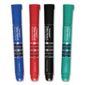 Take Note Dry Erase Markers, Chisel Tip, Assorted Colors, 4/set