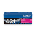 Tn431m Toner, 1,800 Page-yield, Magenta